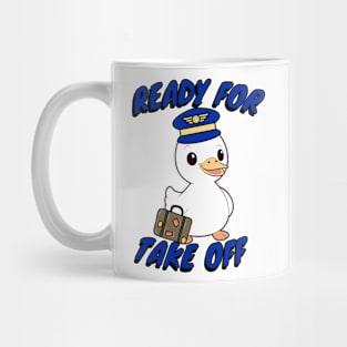 Funny Pilot duck Mug